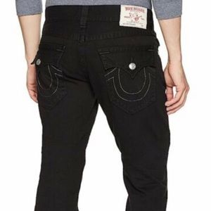 True Religion Black Straight Jeans NEW sizes 31&33